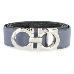 Ferragamo Gancini Reversible Leren Riem-Heren Riemen