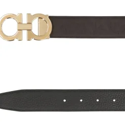 Ferragamo Gancini Reversible leren riem-Heren Riemen