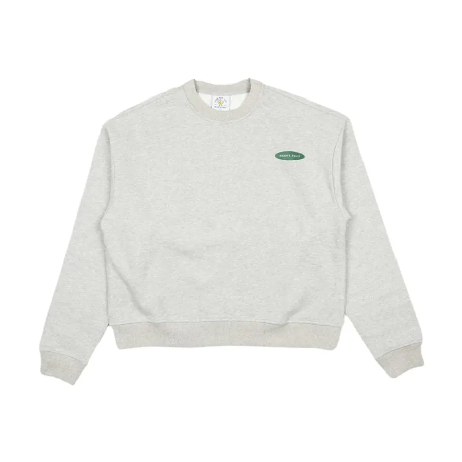 Bram's Fruit Gardening Crewneck in Grey-Heren Truien & Vesten