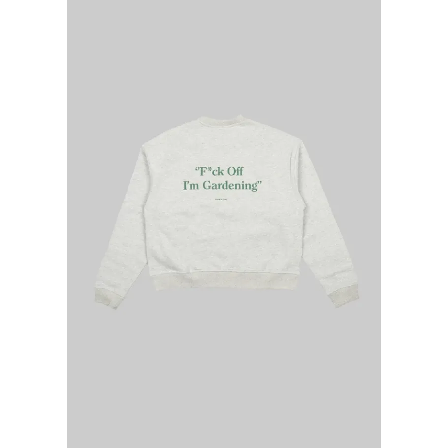 Bram's Fruit Gardening Crewneck in Grey-Heren Truien & Vesten