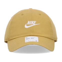Nike Gebogen klep pet Gewassen Tarwe Goud-Heren Petten