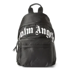 Palm Angels Gebogen Logo Rugzak-Heren Rugzakken|Tassen