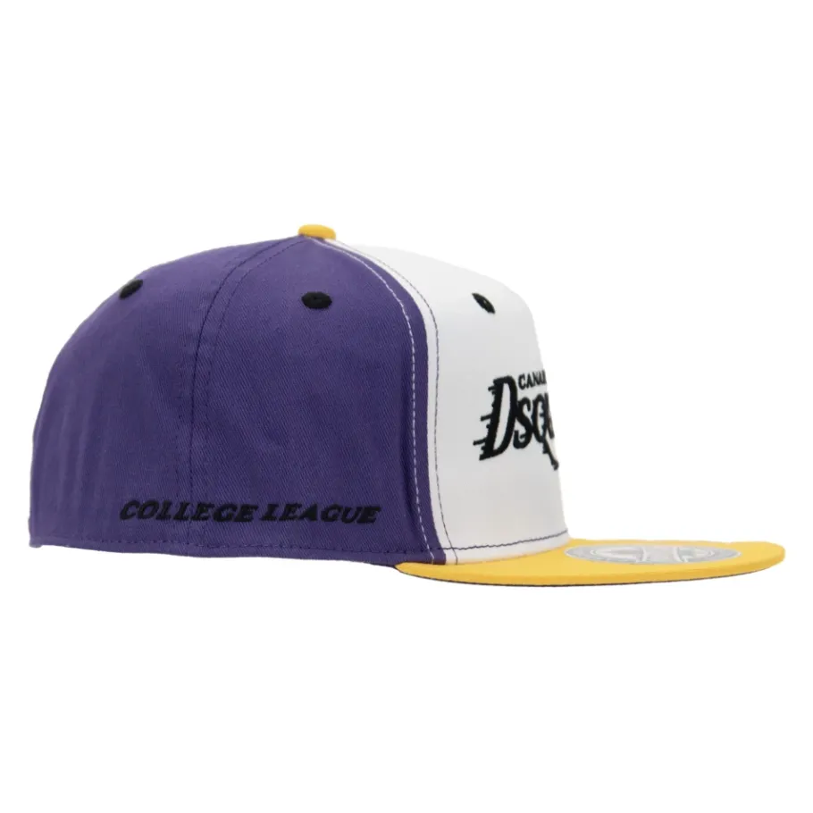 Dsquared2 Geborduurde baseballpet met siliconen detail-Heren Petten