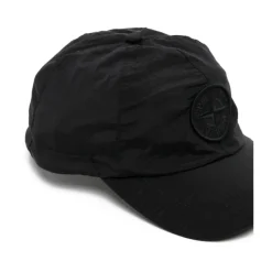 Stone Island Geborduurde Logo Baseballpet-Heren Petten