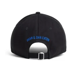 Dsquared2 Geborduurde Logo Katoenen Petten met Gesp-Heren Petten