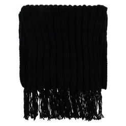 Y-3 Geborduurde Oversized Grof Gebreide Sjaal-Heren Sjaals