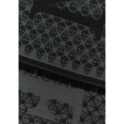 Alexander McQueen Geborduurde wollen sjaal-Heren Sjaals