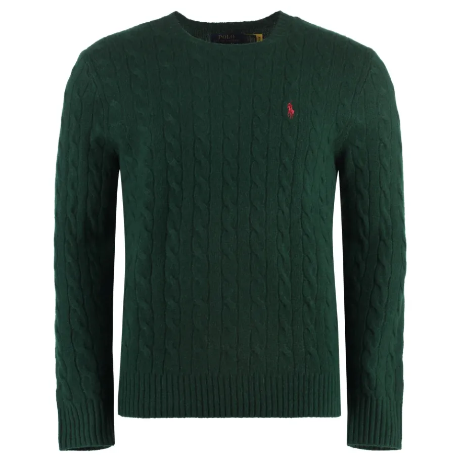 Polo Ralph Lauren Gebreide Kabeltrui-Heren Truien & Vesten