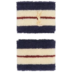 Saint Laurent Gebreide manchetten-Heren Handschoenen