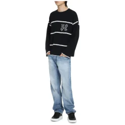 Palm Angels Gebreide Pullover van Wolmix-Heren Truien & Vesten