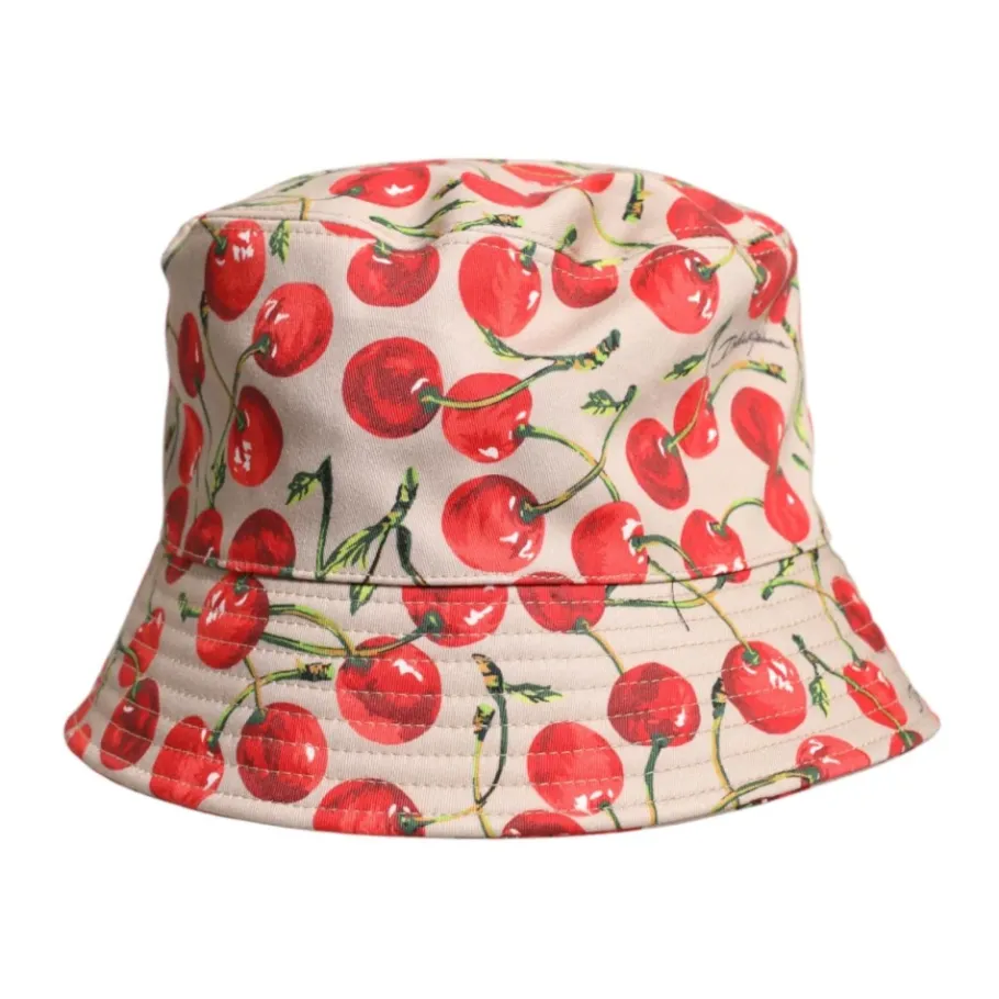 Dolce & Gabbana Gedrukte wijde rand emmerhoed-Heren Hoeden