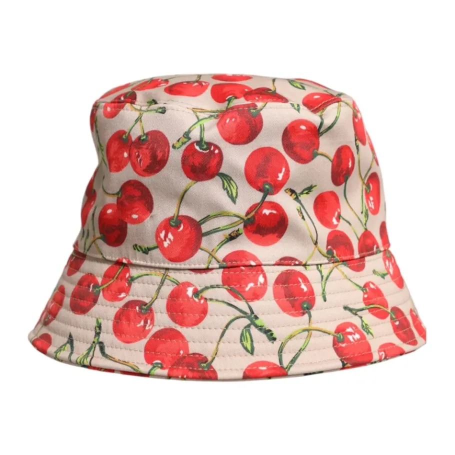 Dolce & Gabbana Gedrukte wijde rand emmerhoed-Heren Hoeden