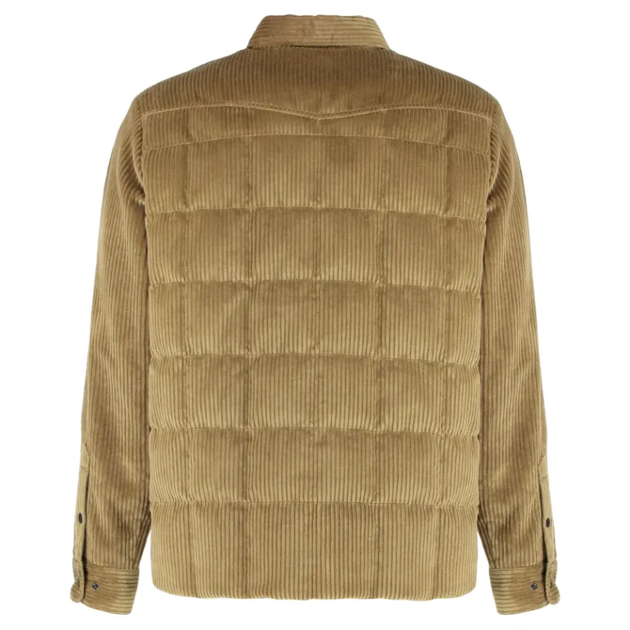 Moncler Gelt Corduroy Down Shirt Jacket-Heren Jassen