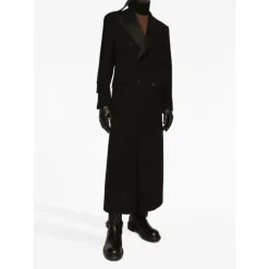 Dolce & Gabbana Geëmbosseerde leren handschoenen met zijden voering-Heren Handschoenen