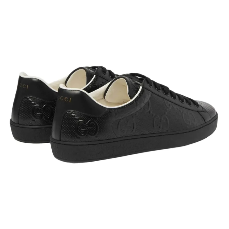 Gucci Geëmbosseerde e Sneakers-Heren Sneakers