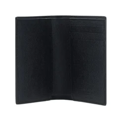 Saint Laurent Geperste leren portemonnee met kaartsleuven-Heren Portefeuilles