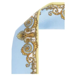 Versace Geprinte Zijden Twill Lavallière-Heren Sjaals