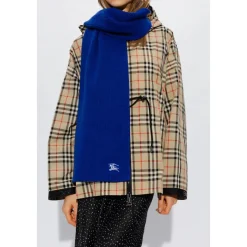 Burberry Geribbelde Kasjmier Sjaal-Heren Sjaals