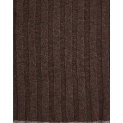 Brunello Cucinelli Geribbelde Sjaal van Kasjmier, Gemaakt in Italië-Heren Sjaals