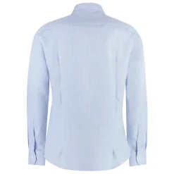 Bastoncino Geruit katoenen overhemd-Heren Overhemden