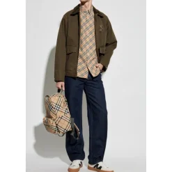 Burberry Geruit Overhemd-Heren Overhemden