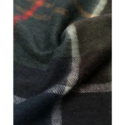 Barbour Geruit Patroon Wol-Kasjmier Sjaal-Heren Sjaals