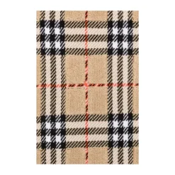 Burberry Geruit Towelling Sjaal-Heren Sjaals