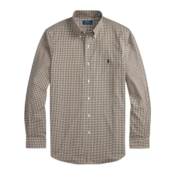 Polo Ralph Lauren Geruite overhemd met lange mouwen en knoopsluiting-Heren Overhemden