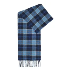 Barbour Geruite wollen sjaal voor handwas-Heren Sjaals
