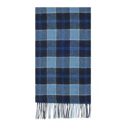 Barbour Geruite wollen sjaal voor handwas-Heren Sjaals