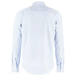 THE (Alphabet) Gestreept katoenen overhemd-Heren Overhemden