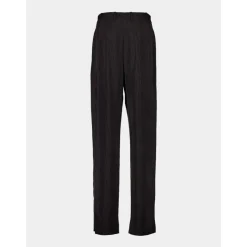 Saint Laurent Gestreepte Baggy Canvas Broek-Heren Broeken