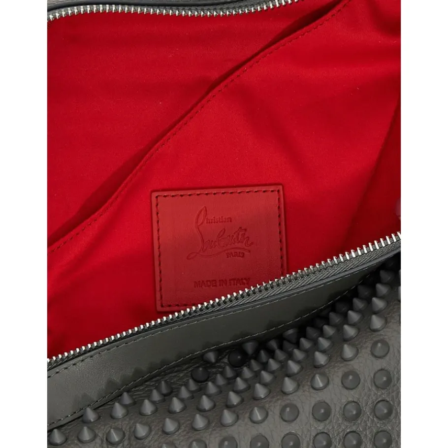 Christian Louboutin Gestudeerde Schoudertas voor Mannen-Heren Tassen