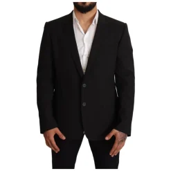 Dolce & Gabbana Getailleerde gestreepte Martini blazer-Heren Kostuums
