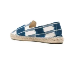 Manebí Geverfde Katoenen Platte Espadrilles-Heren Espadrilles
