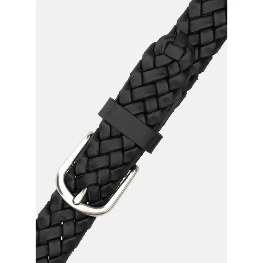 Boggi Milano Gevlochten leren riem-Heren Riemen