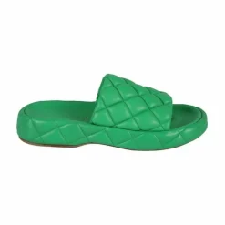 Bottega Veneta Gevoerde Lamssandaal-Heren Slippers