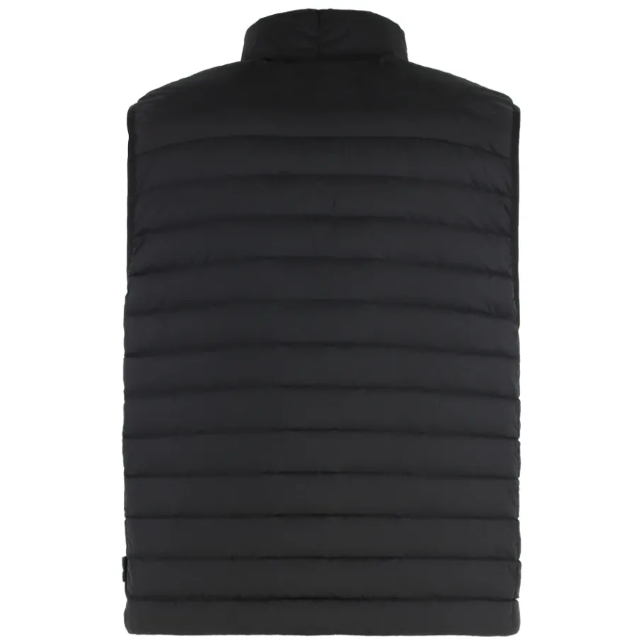 Stone Island Gewatteerd vest met ritssluiting en verstelbare zoom-Heren Jassen