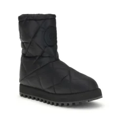 Dolce & Gabbana Gewatteerde laarzen met diamantpatroon-Heren Snowboots