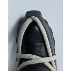 Rick Owens Gewatteerde leren tractorlaarzen-Heren Snowboots|Laarzen