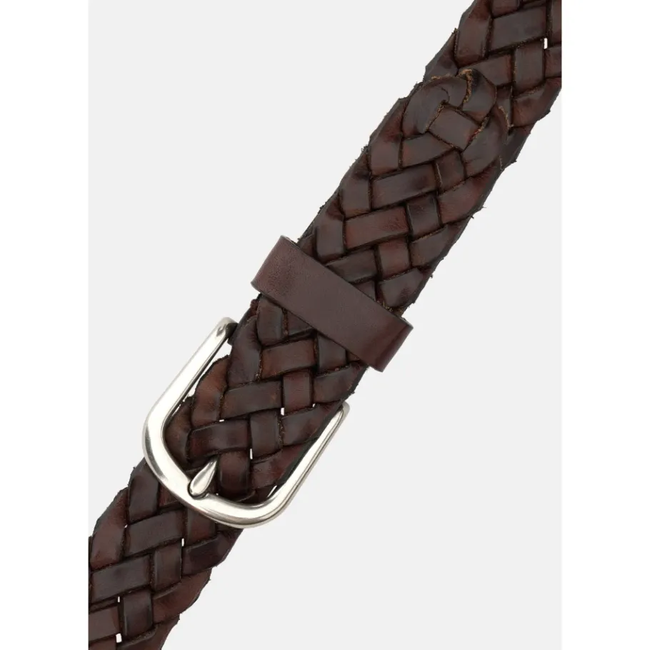 Boggi Milano Geweven leren riem-Heren Riemen