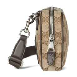 Gucci GG Canvas Mini Bag-Heren Tassen