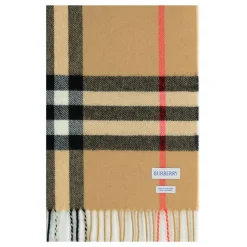 Burberry Giant Check Cashmere Sjaal-Heren Sjaals
