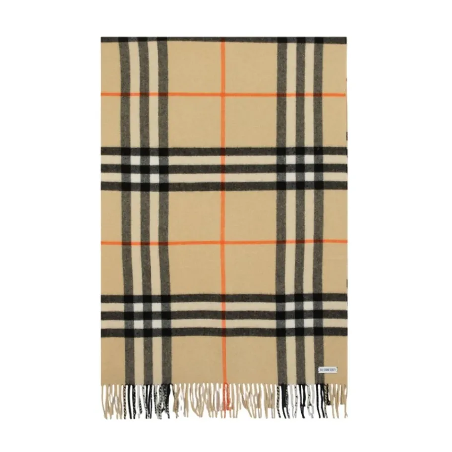 Burberry Giant Check Scarf-Heren Sjaals