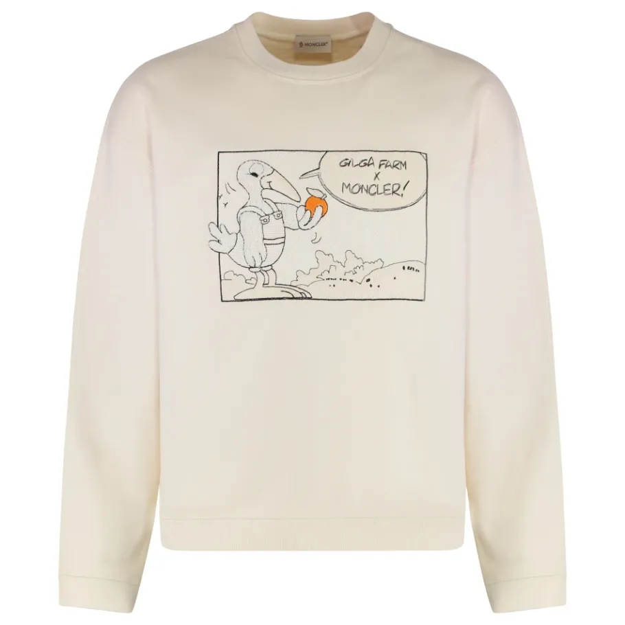 Moncler Gilga Farm Ontworpen door Donald Glover Sweater met ronde hals-Heren Truien & Vesten