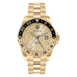 Philipp Plein GMT-I Challenger Gouden Horloge-Heren Horloges