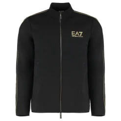 Emporio Armani EA7 Gold Label sweatshirt van viscosemix-Heren Truien & Vesten