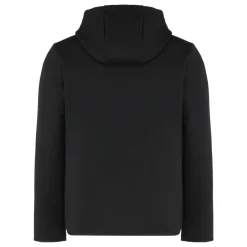 Emporio Armani EA7 Gold Label Viscose-Blend Hooded Sweatshirt-Heren Truien & Vesten