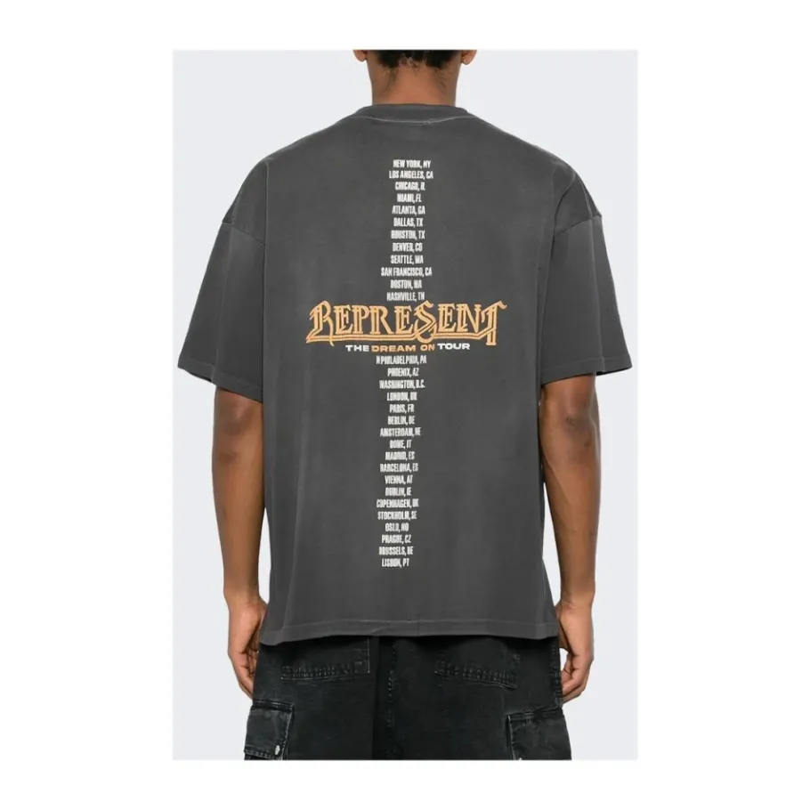 REPRESENT Golden Tour T-Shirt-Heren Shirts