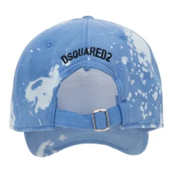 Dsquared2 Goth Guy Baseball Cap Fibbia-Heren Petten
